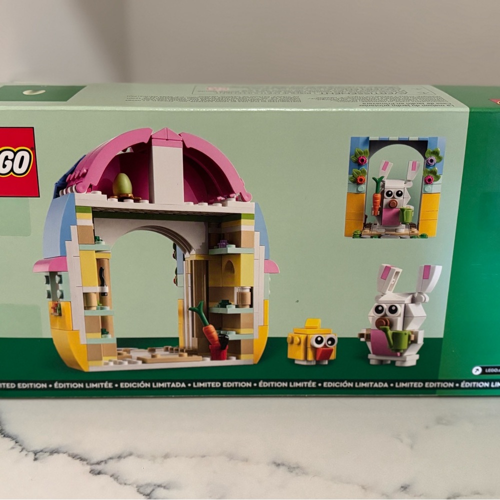 Two LEGO’s #40682 &  #30668- Spring Garden House Set & Easter Bunny - NEW